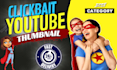 design best category matched clickbait youtube thumbnails