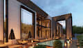 landscape, backyard, garden, pool, architect