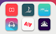 design attractive minimalist app icon for android and IOS