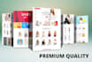 create redesign ecommerce website, online business store for high cro