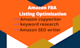 do amazon listing optimization, amazon fba product description, copywriting