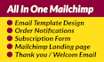 do mailchimp automation email campaign template design abandoned cart setup