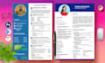 make professional resume design or modern CV writing