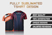 design fully sublimated shirt design