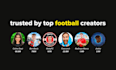 design a football youtube thumbnail like I do for celine dept and more