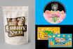 attractive weed packaging label, bag design