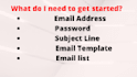 send emails manually one by one