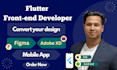 be your flutter frontend mobile app developer