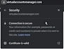 add SSL to your website to make it secure