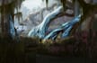 create landscape environment or a background concept for you