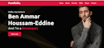 build personal portfolio, blog website
