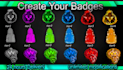 create custom kick, youtube, twitch emotes, discord emoji, and sub badges