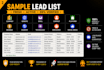 do b2b lead generation, geo targeted and industry specific verified email list