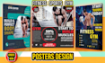 create professional, eye catching and vibrant poster design