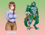 design visual novel character
