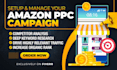 setup, manage and optimize amazon PPC campaign and amazon advertising ads