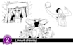 draw lineart drawing illustration