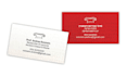 design a clean business card