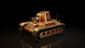 create low poly or mid poly models and environments