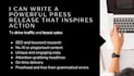 write a newsworthy press release