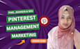 create SEO optimized pins and boards as your pinterest marketing manager