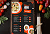 design unique flyer, brochure and menu card