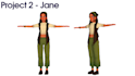 make a custom cartoony low poly character for your game