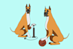 create cartoon illustration in style you need