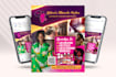 design postcard, event flyer, poster, invitation, flyer