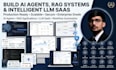 build ai agent, rag application, or intelligent llm saas