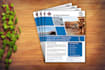 design business flyers, brochures, and leaflets