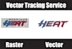recreate,redraw,artwork,resize,update,redo logo, edit image to vector