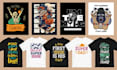 do custom typography tshirts