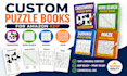 create custom crossword, word search, sudoku, and maze books for amazon k