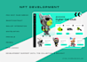 develop nft minting dapp, solidity smart contract, web3 dapp, staking