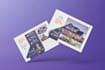 design an elegant, modern looking custom postcard, eddm, flyer, poster