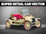 detailed car vector illustration design from your image