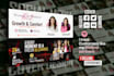 create fb header, linkedin header, youtube header and twitter art