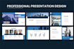 design professional and modern powerpoint presentation