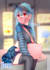 draw your character in anime style, hehe