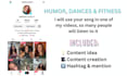 use your music on my tiktok videos, 190 k