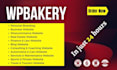 develop wordpress website using wpbakery visual composer