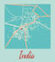 illustrate a charming custom map