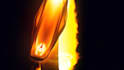 create 3 fire snake logo animation intro