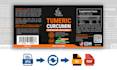 redesign jpg label into editable vector