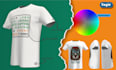 do 3d clothing mock up animation for your t shirt
