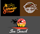 do luxury summer  vacation or holiday logo