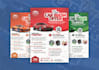 design car wash, car detailing, rental flyer, car service and price list flyer