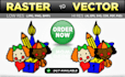 redraw, vectorize any kind of image