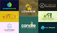 do premium modern minimalist logo design